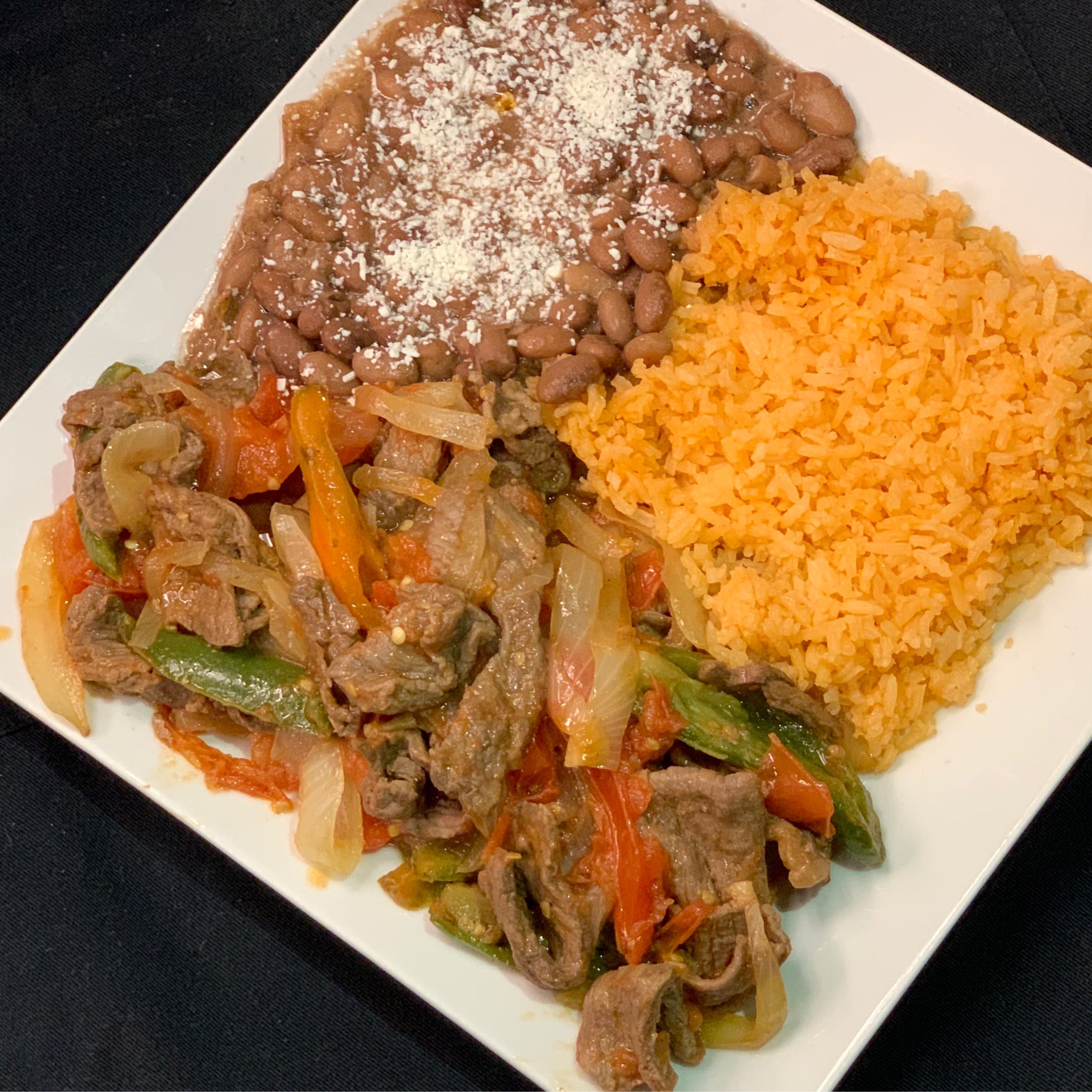 Bistec Ala Mexicana Hacienda Volcan